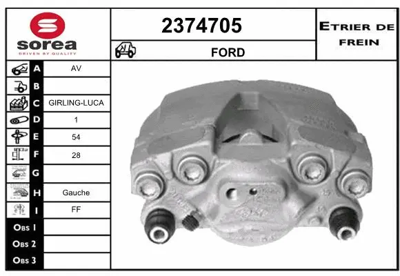 Brake Caliper (2374705)