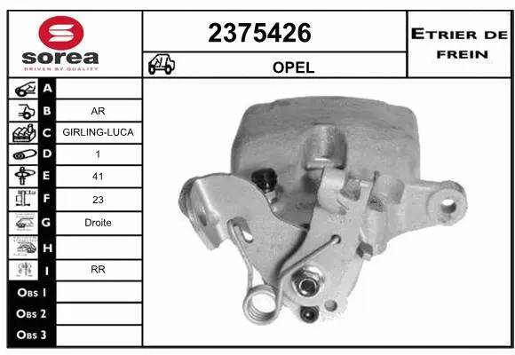 Brake Caliper (2375426)