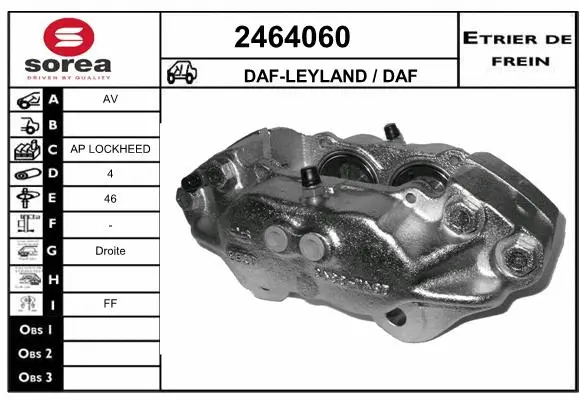 Brake Caliper (2464060)