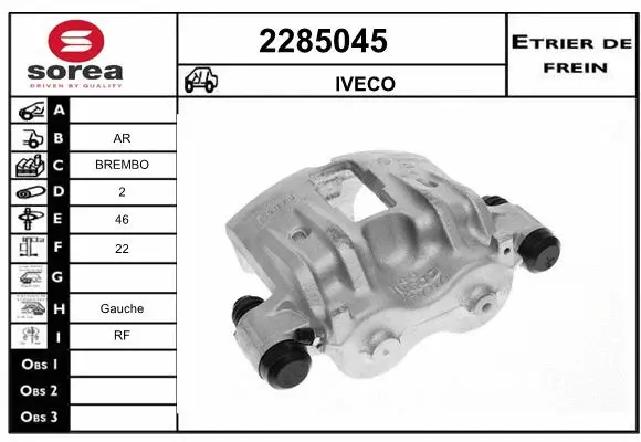 Brake Caliper (2285045)