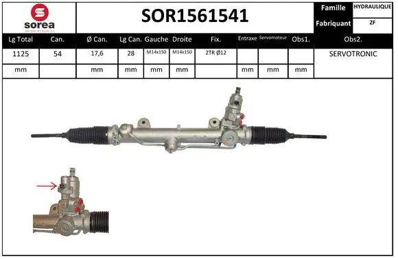 Steering Gear (SOR1561541)