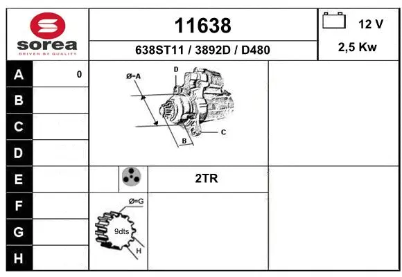 Starter (11638)