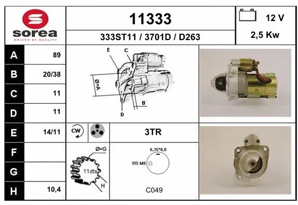 Starter (11333)