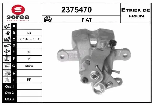 Brake Caliper (2375470)