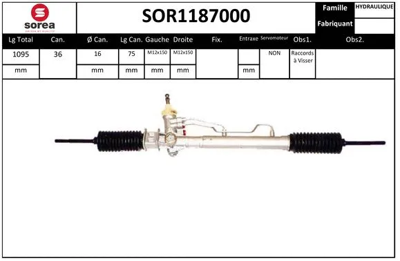 Steering Gear (SOR1187000)