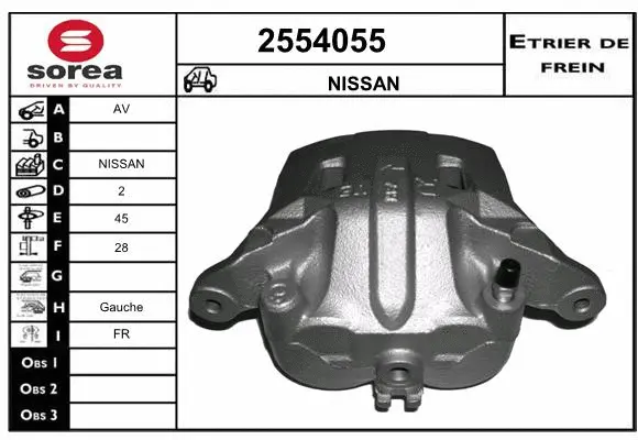 Brake Caliper (2554055)