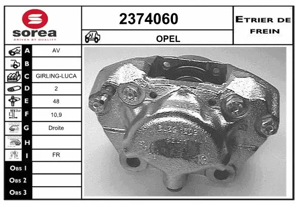 Brake Caliper (2374060)