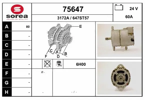 Alternator (75647)