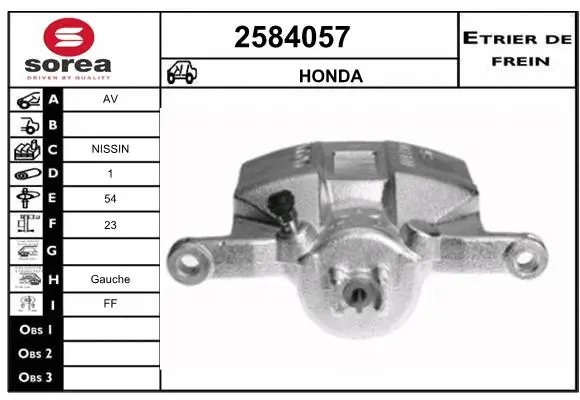 Brake Caliper (2584057)