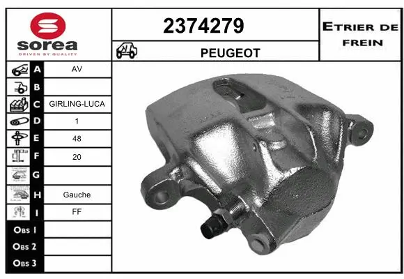 Brake Caliper (2374279)
