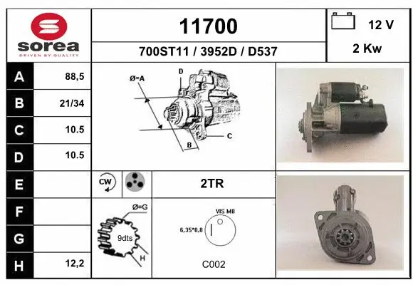 Starter (11700)