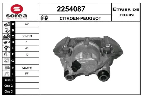 Brake Caliper (2254087)