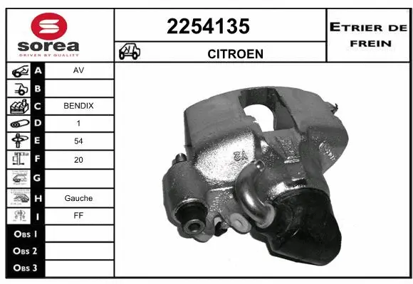 Brake Caliper (2254135)