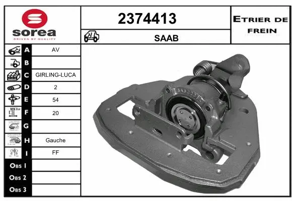 Brake Caliper (2374413)