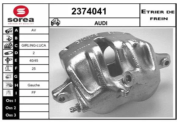 Brake Caliper (2374041)