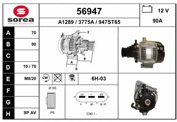 Alternator (56947)