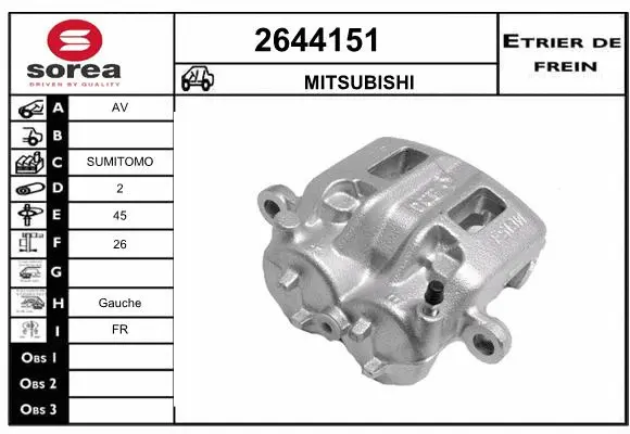 Brake Caliper (2644151)