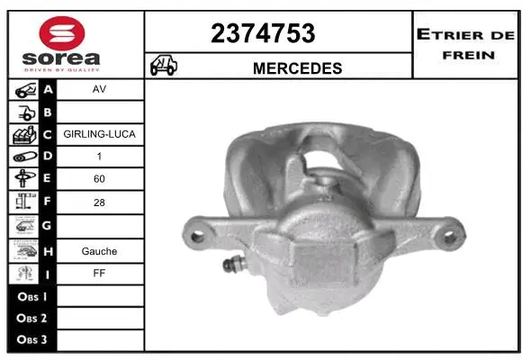 Brake Caliper (2374753)