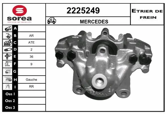 Brake Caliper (2225249)
