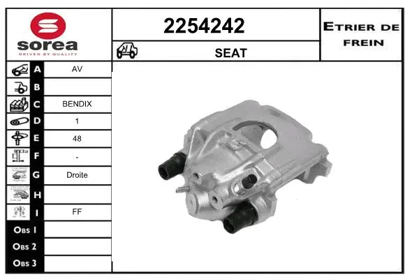 Brake Caliper (2254242)