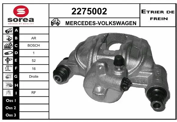Brake Caliper (2275002)