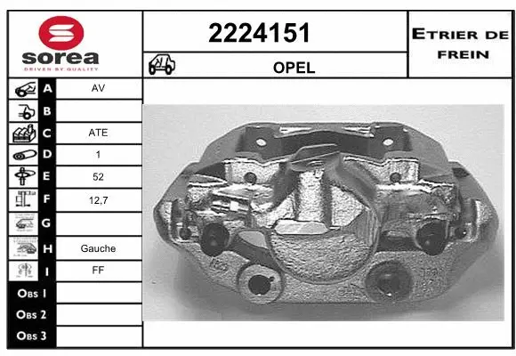 Brake Caliper (2224151)