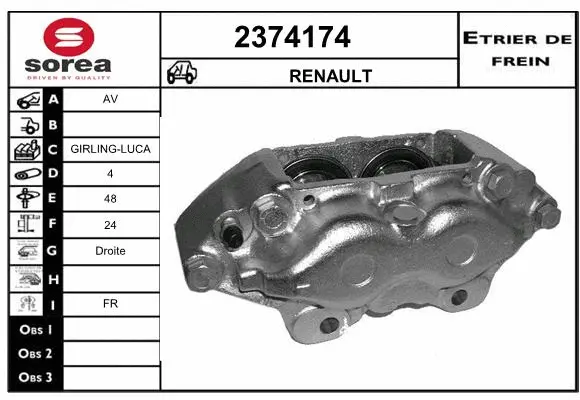 Brake Caliper (2374174)
