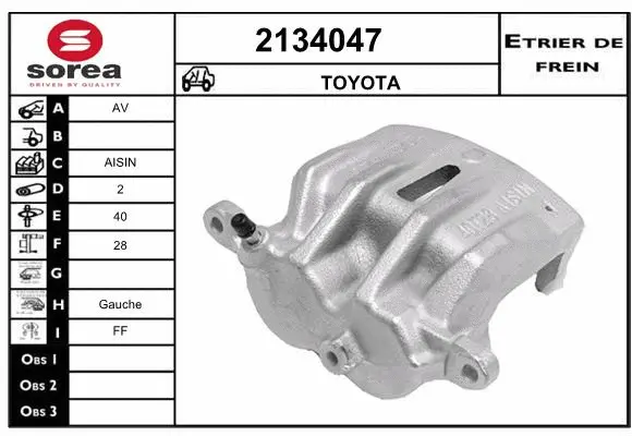 Brake Caliper (2134047)