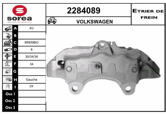 Brake Caliper (2284089)