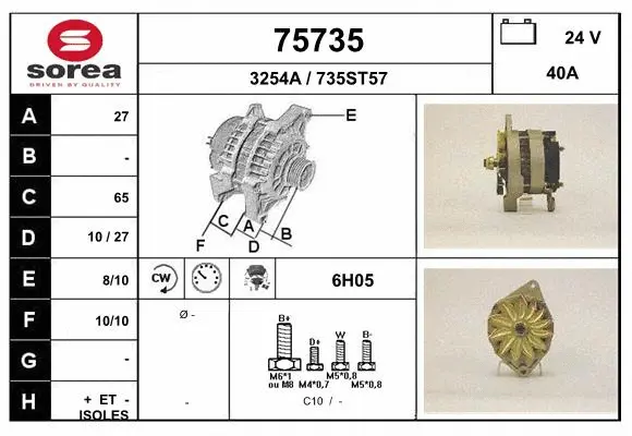 Alternator (75735)