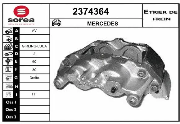 Brake Caliper (2374364)