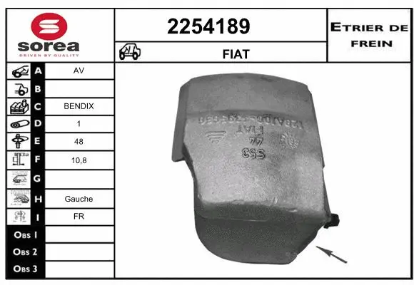 Brake Caliper (2254189)