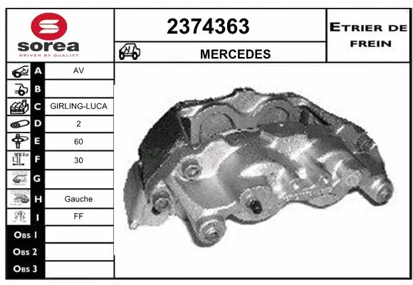 Brake Caliper (2374363)