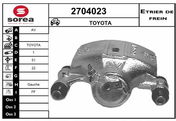 Brake Caliper (2704023)