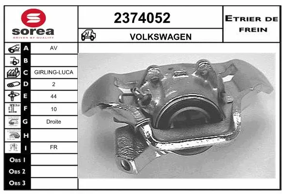Brake Caliper (2374052)