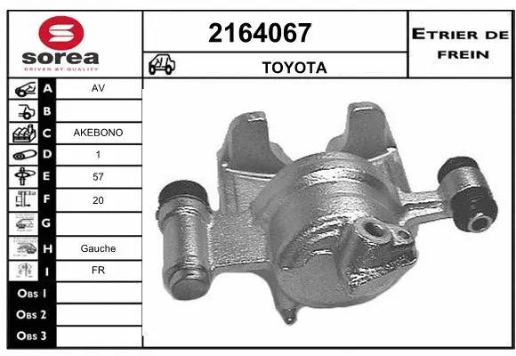 Brake Caliper (2164067)