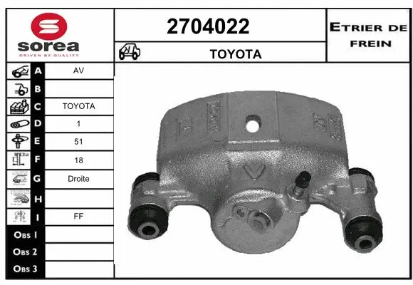 Brake Caliper (2704022)