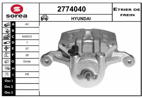 Brake Caliper (2774040)