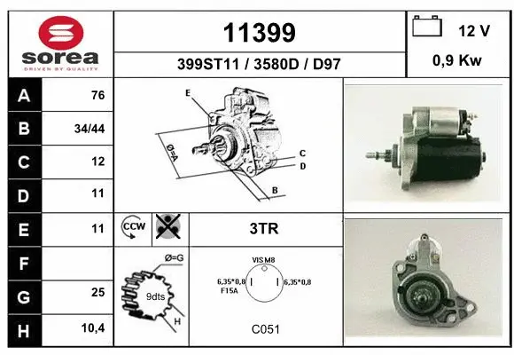 Starter (11399)