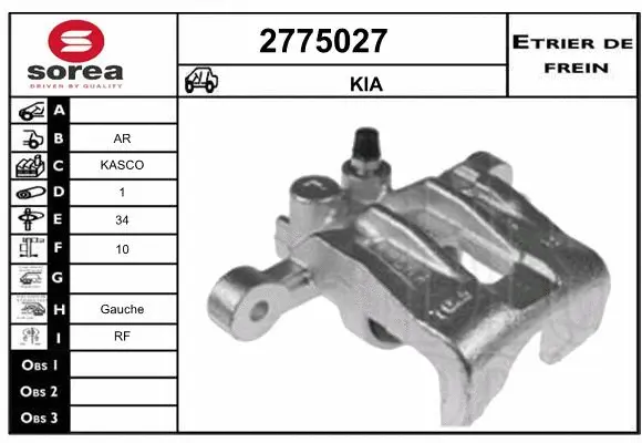 Brake Caliper (2775027)