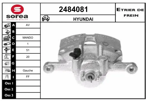 Brake Caliper (2484081)