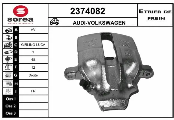 Brake Caliper (2374082)