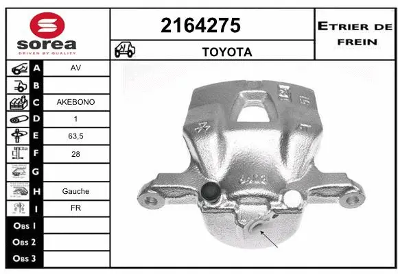 Brake Caliper (2164275)