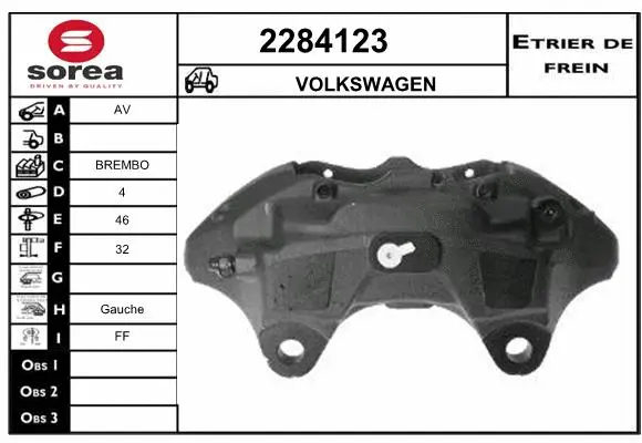 Brake Caliper (2284123)