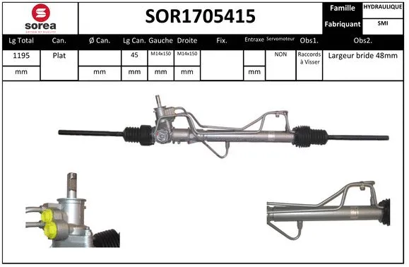 Steering Gear (SOR1705415)