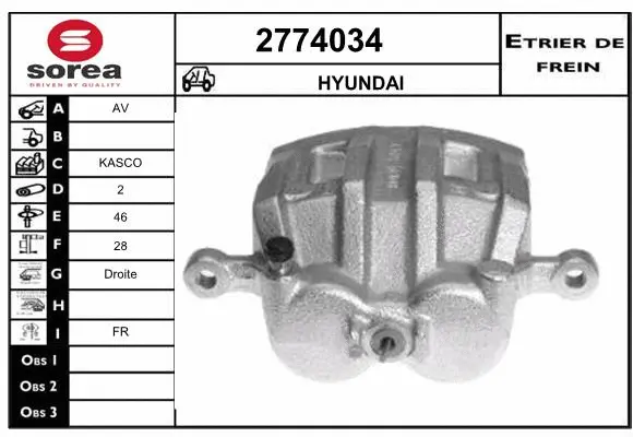 Brake Caliper (2774034)