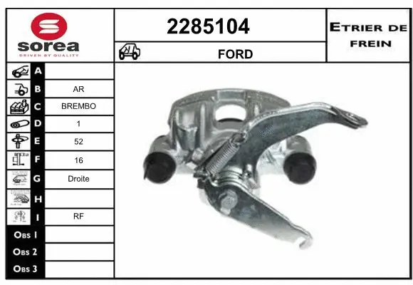 Brake Caliper (2285104)