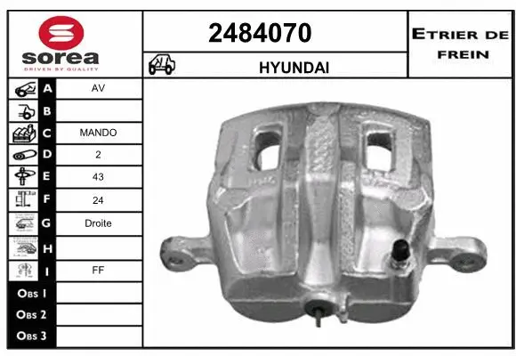 Brake Caliper (2484070)