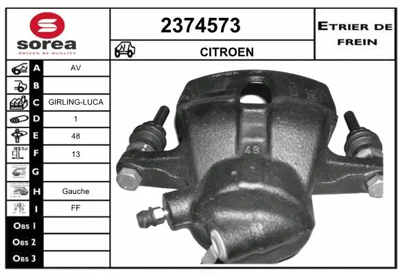 Brake Caliper (2374573)