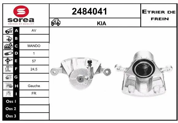 Brake Caliper (2484041)